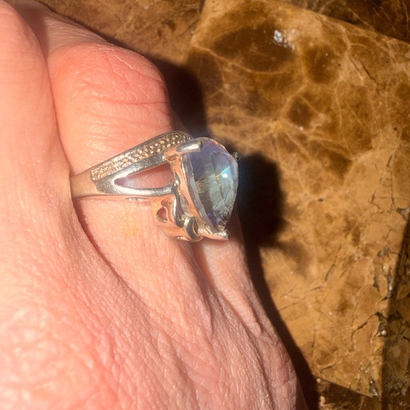 925 fire topaz size 8 - Picture 7 of 16